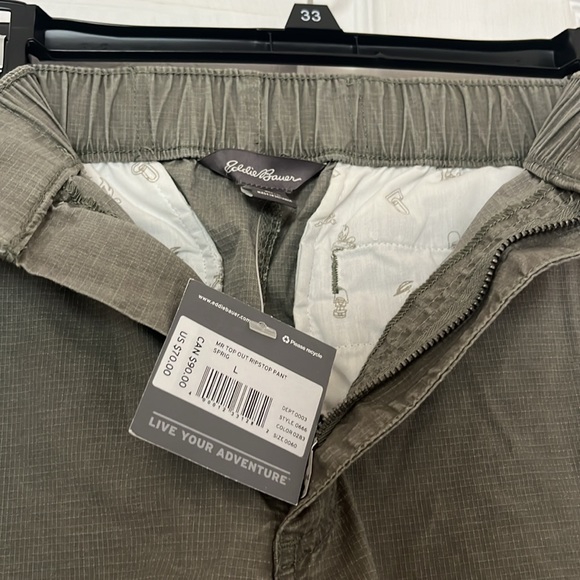 NWT Eddie Bauer Ripstop Pants! ⭐️ - Picture 9 of 10